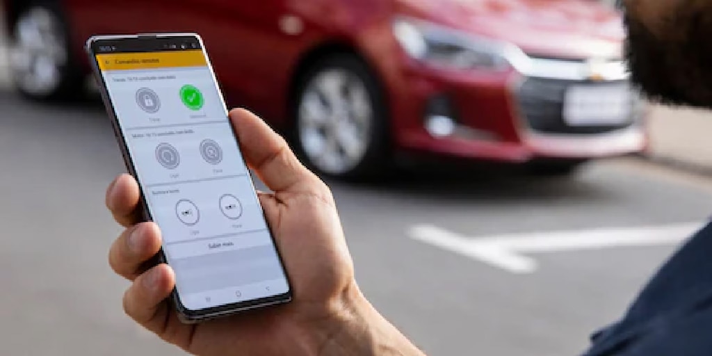 Mais conectividade com seu Chevrolet usando aplicativo MyChevrolet do OnStar da Metronorte Colin