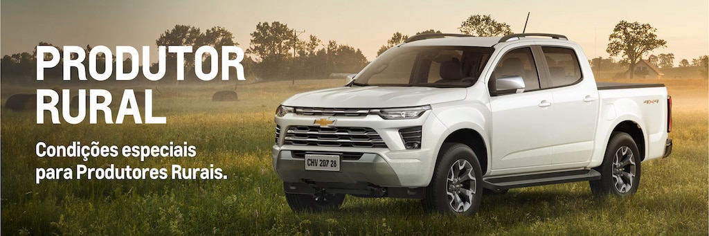 Conheça vendas diretas de carros para produtor rural na chevrolet metronorte colin